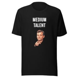 Medium Talent Bill Murray T-shirt